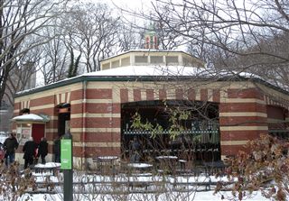 Central Park's carousel